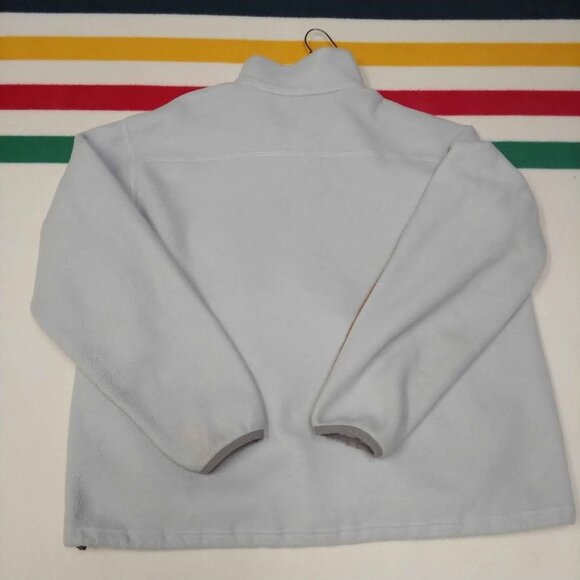 MEC Sweater Women's XL Polar Fleece Colour Block Full Zip Chest Pocket Comfy - Picture 2 of 6